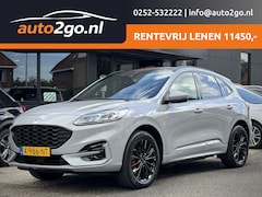 Ford Kuga - 2.5 PHEV GRAPHITE TECH ST-LINE BLACK EDITION. PANODAK DIGI-DASH APPLE CARPLAY LEDER AIRCO