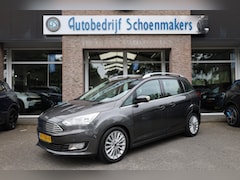 Ford Grand C-Max - 1.0 Titanium NAVI CLIMA LMV 17" TREKHAAK VOORRUITVERWARMING PANO PARKEERSENSOREN CRUISE NA