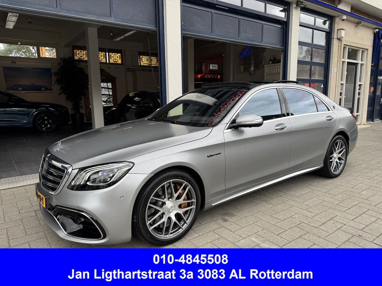 Mercedes-Benz S-klasse - AMG 63 4Matic+ Lang Premium Plus DEALER ONDERHOUDEN - AutoWereld.nl