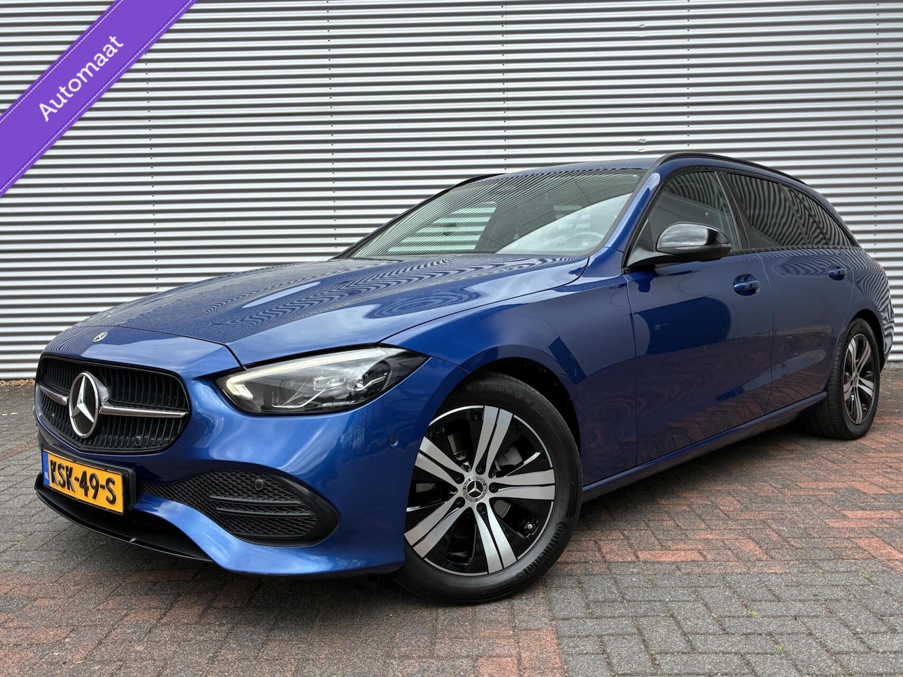 Mercedes-Benz C-klasse Estate - 180 Business Line Caplay Led Camera Nieuw Model 2023 Eerste Eigenaar Vol Opties Perfecte S - AutoWereld.nl