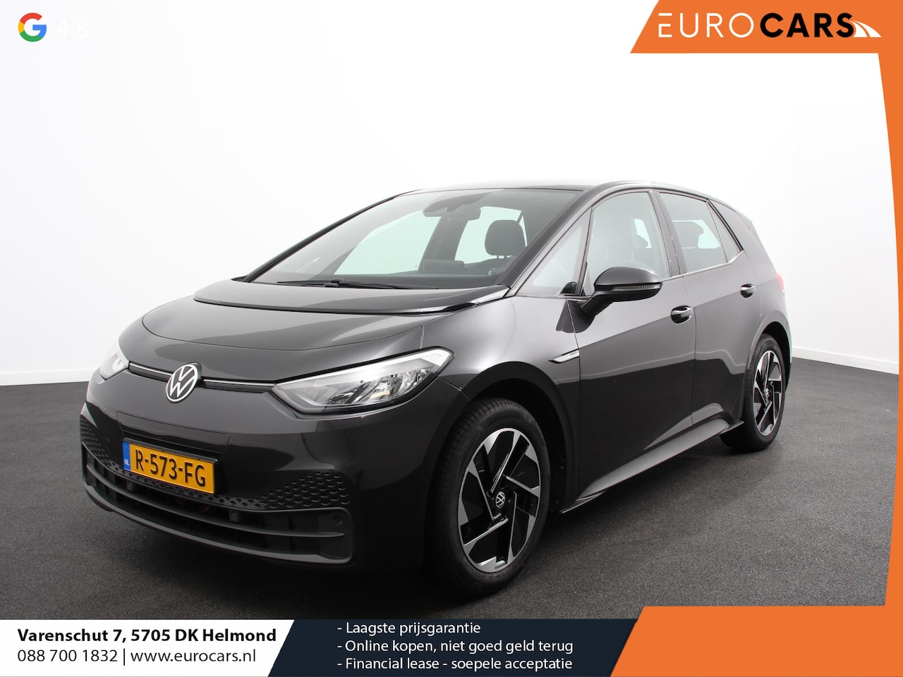 Volkswagen ID.3 - Pro 58 kWh SOH 90% 18"Lichtmetalen Velgen Navigatie Parkeer sensoren Adaptive Cruise Contr - AutoWereld.nl