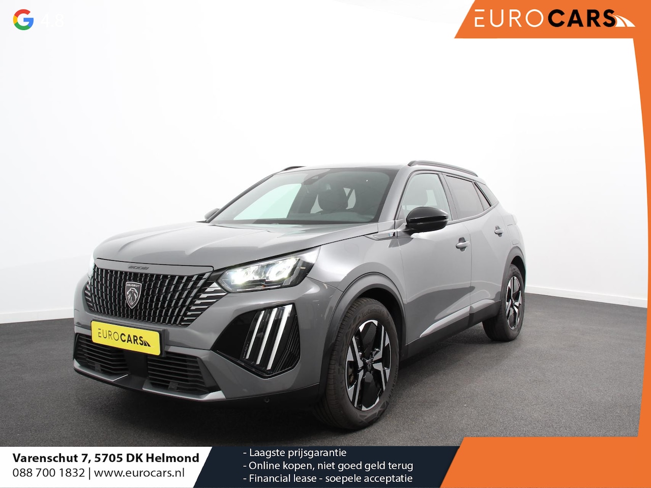 Peugeot e-2008 - EV Allure 50 kWh Navigatie Apple Carplay/Android Auto Climate Control Led Parkeer sensoren - AutoWereld.nl
