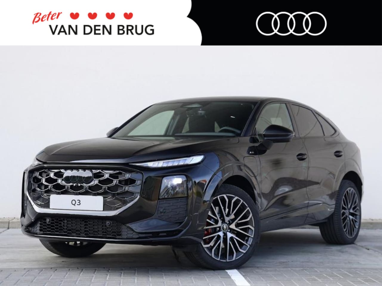 Audi Q3 Sportback - S edition e-hybrid 200 kW / 272 PK Sportback 6 ver Tech pro pakket | Trekhaak | Zwart opti - AutoWereld.nl