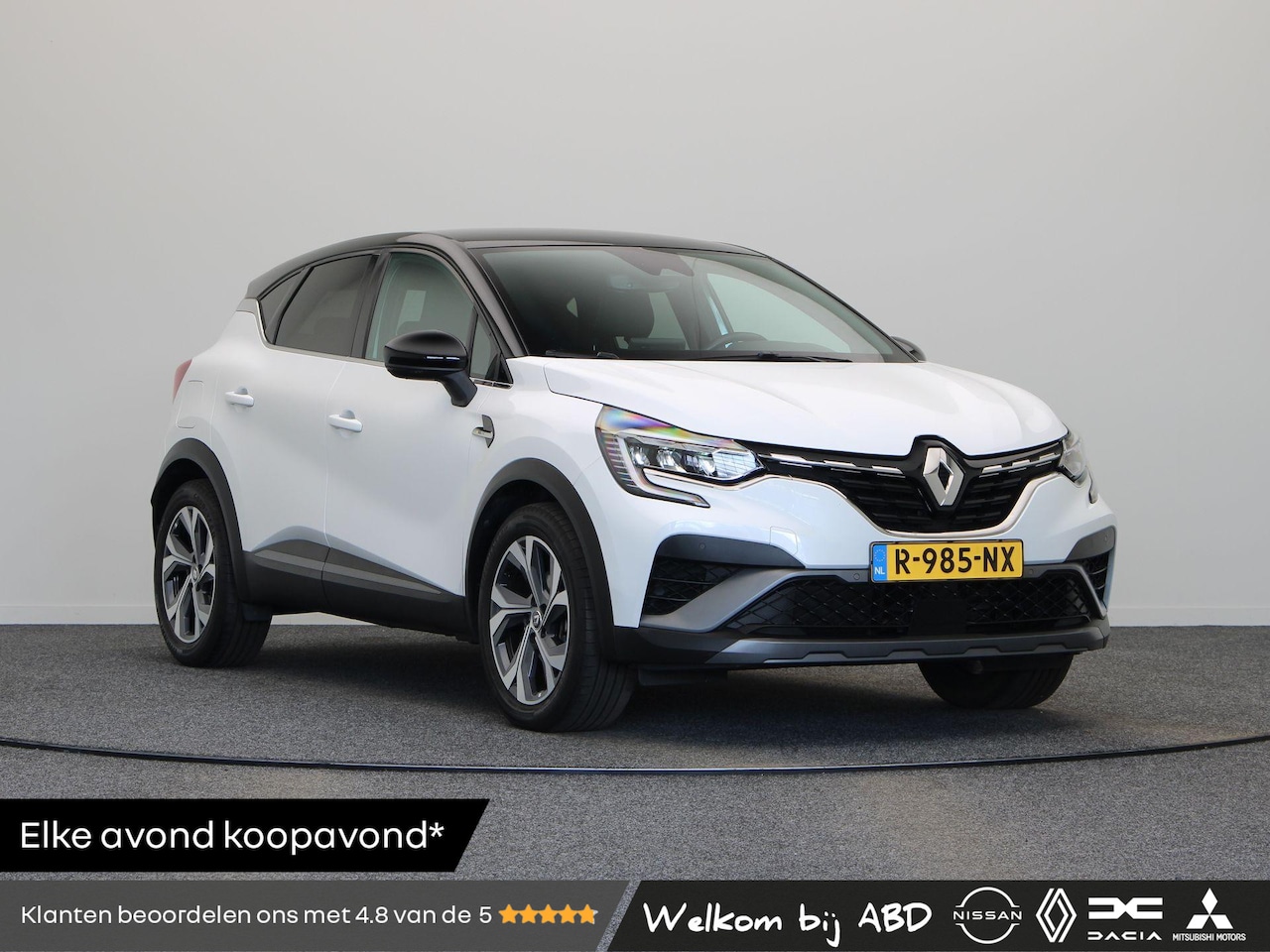 Renault Captur - 1.6 E-Tech Hybrid 145 R.S. Line Trekhaak | Navigatie | Parkeersensoren voor en achter | Ac - AutoWereld.nl