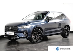 Volvo XC60 - Plus Black Edition Recharge Plug-In Hybrid AWD | Luchtvering | HU-Display | Trekhaak | 360