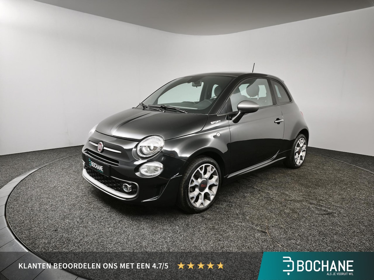 Fiat 500 - 1.0 Hybrid Sport | Panoramadak | Parkeersensoren | Airco | - AutoWereld.nl