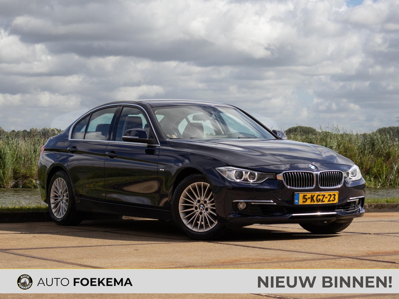 BMW 3-serie - 320i High Executive Xenon Leder Navi professional - AutoWereld.nl