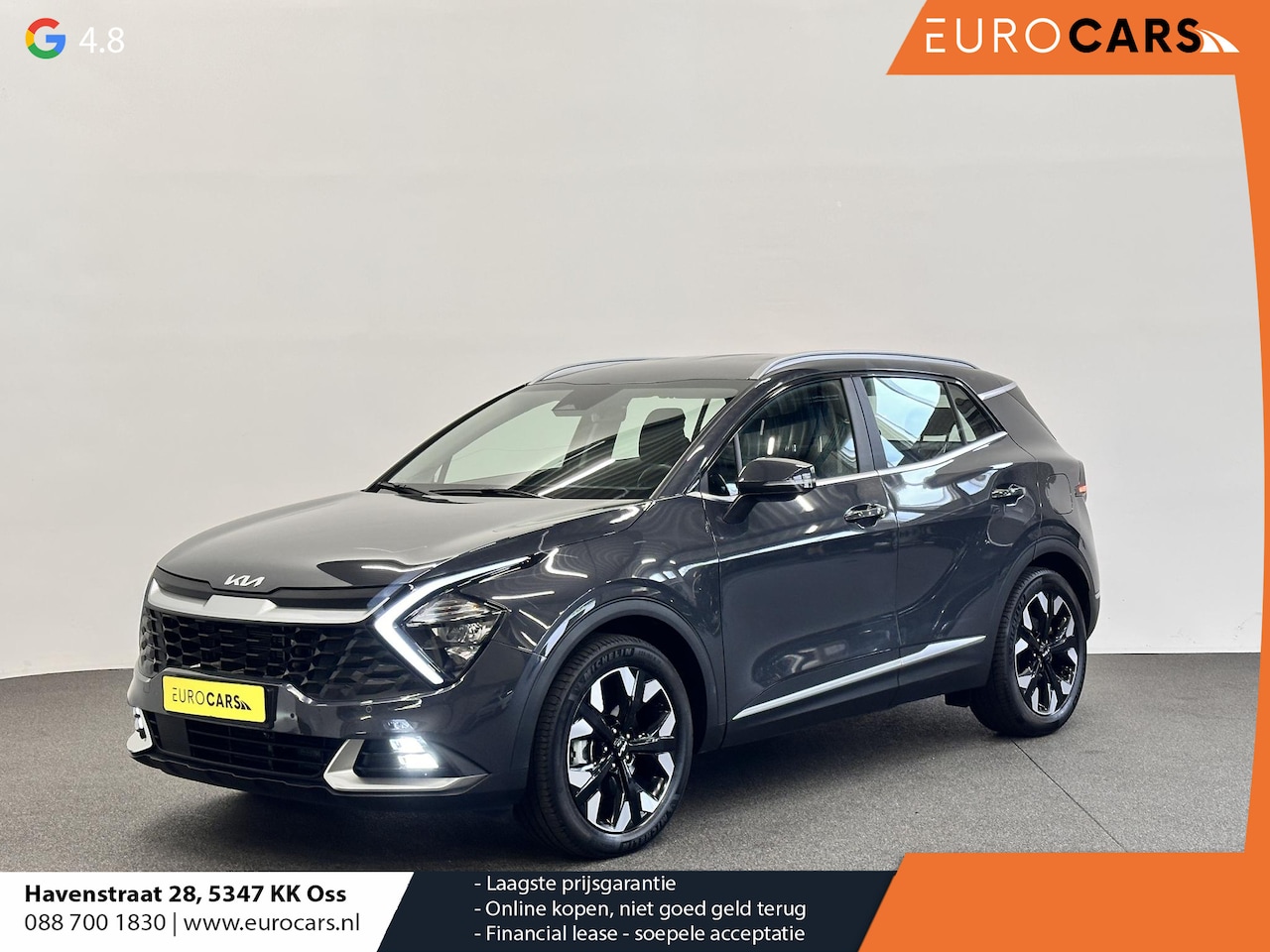 Kia Sportage - 1.6 T-GDi Plug-in Hybrid AWD DynamicLine 265pk Navigatie Carplay Camera Parkeersensoren Ad - AutoWereld.nl