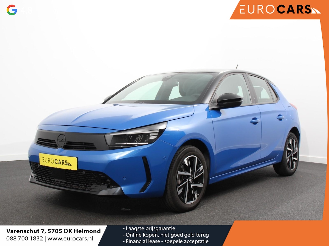 Opel Corsa - 1.2 Turbo Hybrid 100pk Automaat GS Navigatie Apple Carplay/Android Auto Airco Camera Cruis - AutoWereld.nl
