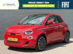 Fiat 500e - La Prima 42 kWh | 321Km WLTP| Adaptieve Cruise Control | Lane Assist | Glazen dak | JBL Au