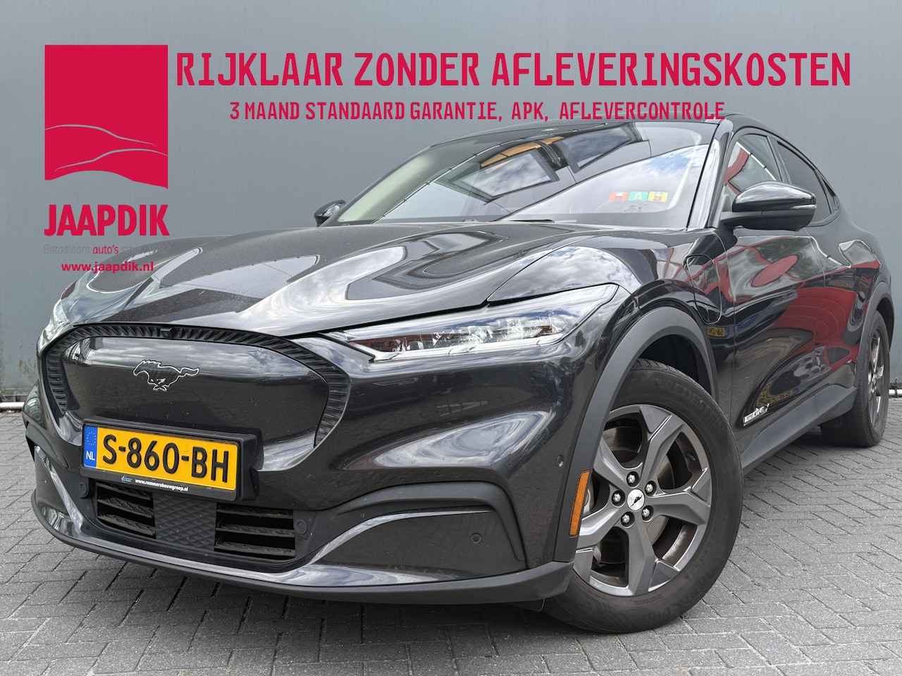 Ford Mustang Mach-E - BWJ 2022 Extended 294 PK RWD 98 kWh! TREKHAAK | FULL LED | STOEL + STUUR VERW. | LEDER | E - AutoWereld.nl