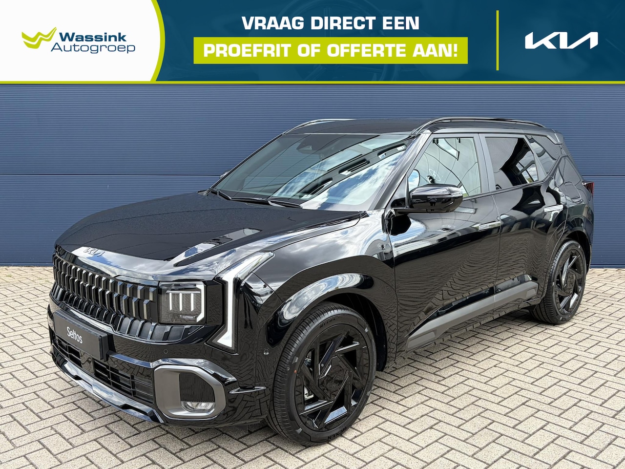 Kia Seltos - 1.6 GDi Hybrid X-Line Demo Edition | Stoelverwarming | 360 camera | Parkeersensoren | LED - AutoWereld.nl