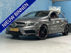 Mercedes-Benz A-klasse - AMG 45 4MATIC AMG SPORT / LEER / LMV /470pk Auto rijd goed