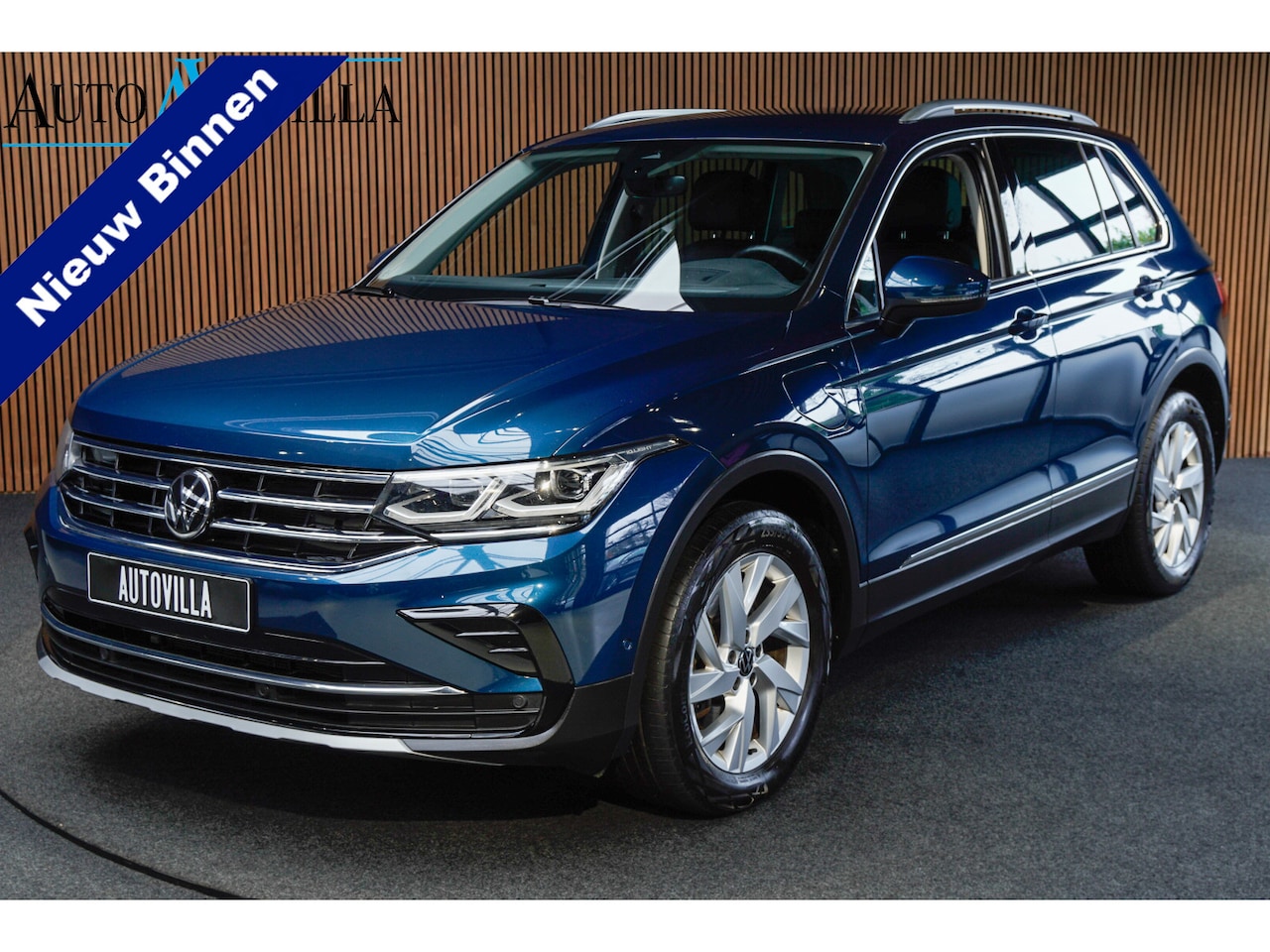 Volkswagen Tiguan - 1.4 TSI eHybrid HUD Leer Navi Memory seats Elektr. bedienbare achterklep Climate voor en a - AutoWereld.nl