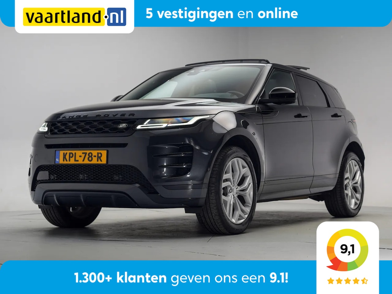 Land Rover Range Rover Evoque - P300e 1.5 PHEV AWD R-Dynamic SE [ Panorama Navi Apple/Android Camera ] - AutoWereld.nl