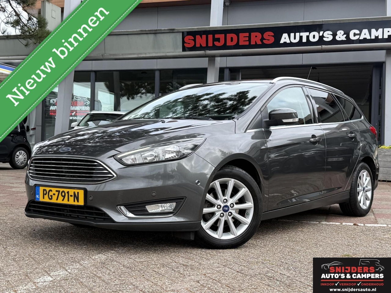 Ford Focus Wagon - 1.5 TDCI Titanium 1.5 TDCI Titanium,super goed onderhouden - AutoWereld.nl