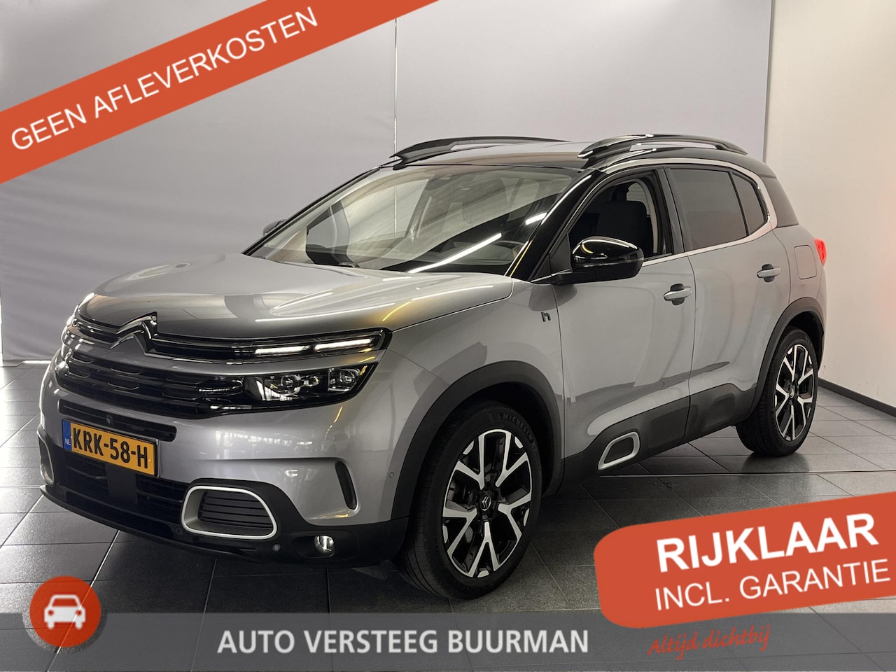 Citroën C5 Aircross - 1.6 Plug-in Hybrid 225 Shine Achteruitrij camera, luxe lederen bekleding, navigatie, apple - AutoWereld.nl