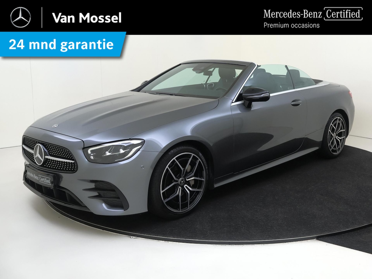 Mercedes-Benz E-klasse Cabrio - 200 AMG Line Parkeercamera / Sfeerverlichting / Airscarf / Stoelverwarming / - AutoWereld.nl