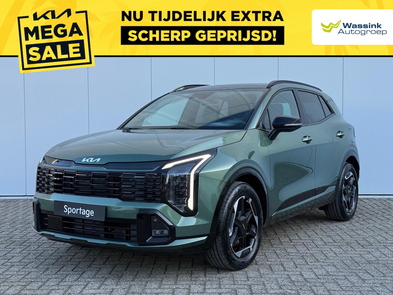 Kia Sportage - 1.6 T-GDi 239pk Hybrid AT6 GT-Line | Schuif- Kanteldak | Adaptive Cruise | Camera | Naviga - AutoWereld.nl