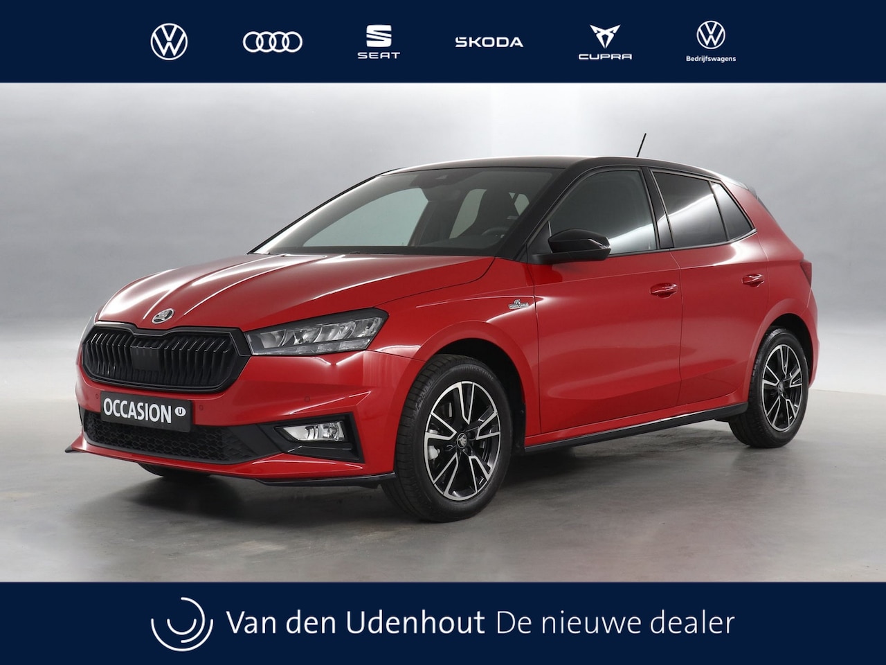 Skoda Fabia - 1.0 TSI 115pk Monte Carlo DSG / Navigatie via App Connect / Stoelverwarming / Camera / Dem - AutoWereld.nl