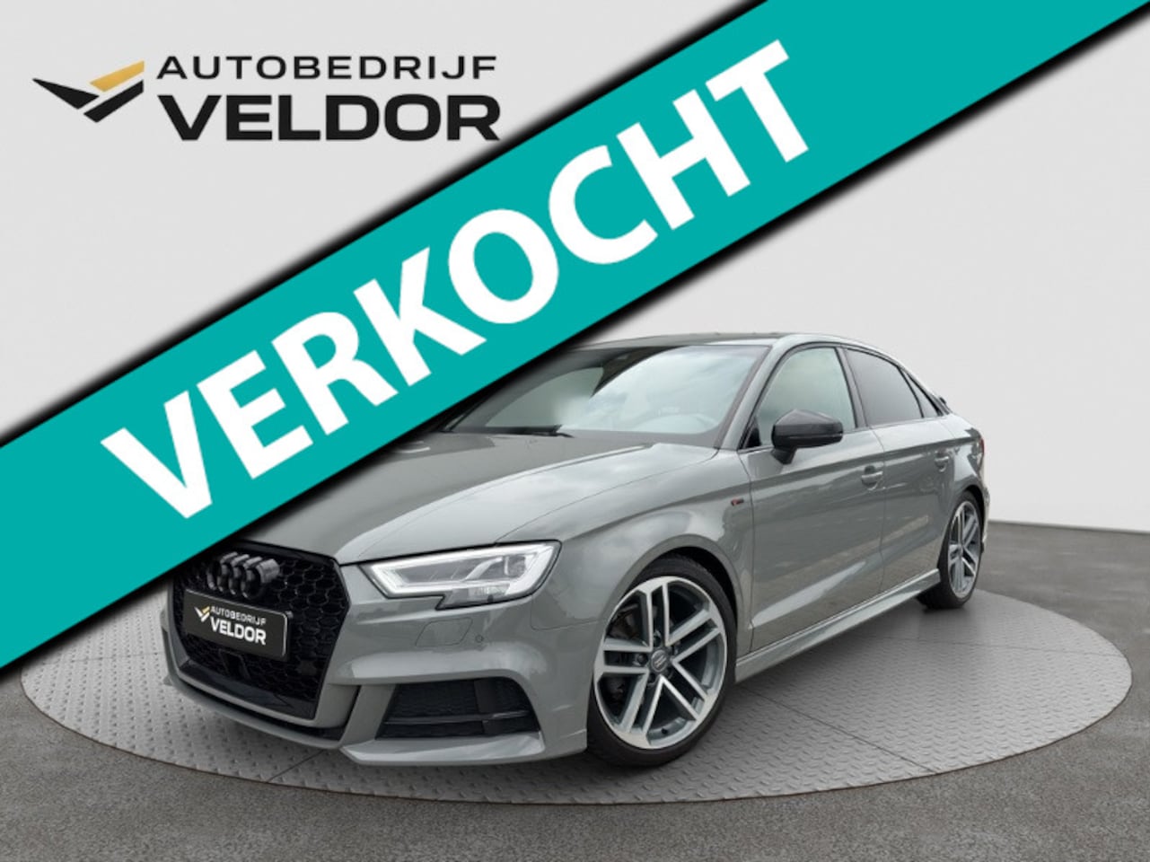 Audi A3 Limousine - 35 TFSI S Line Edition Quantum Grau / VirtualCockpit - AutoWereld.nl