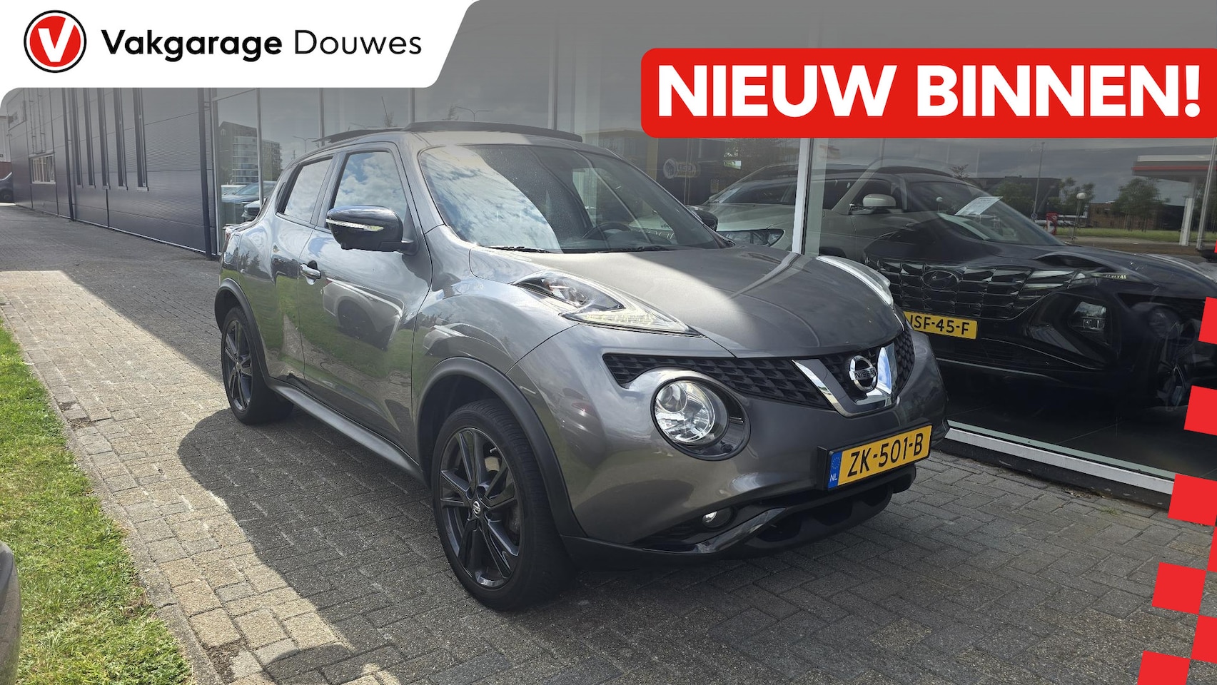 Nissan Juke - 1.6 DIG-T Tekna |Pano|Leder|Trekhaak|190pk|Inruiler - AutoWereld.nl