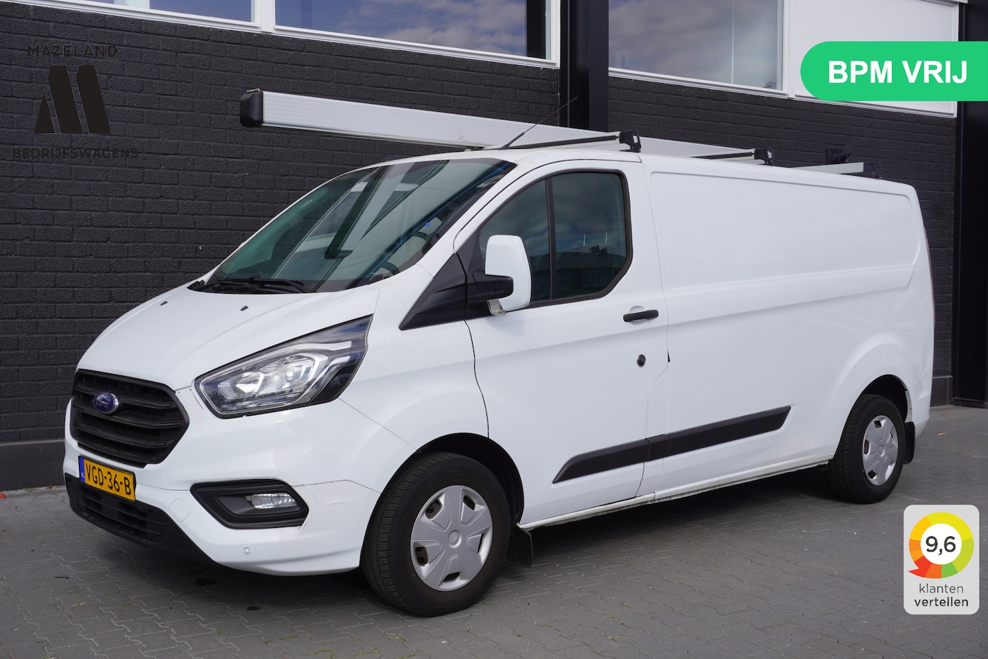 Ford Transit Custom - 2.0 TDCI L2 EURO 6 - Airco - Navi - Cruise - €11.950,- Excl. - AutoWereld.nl