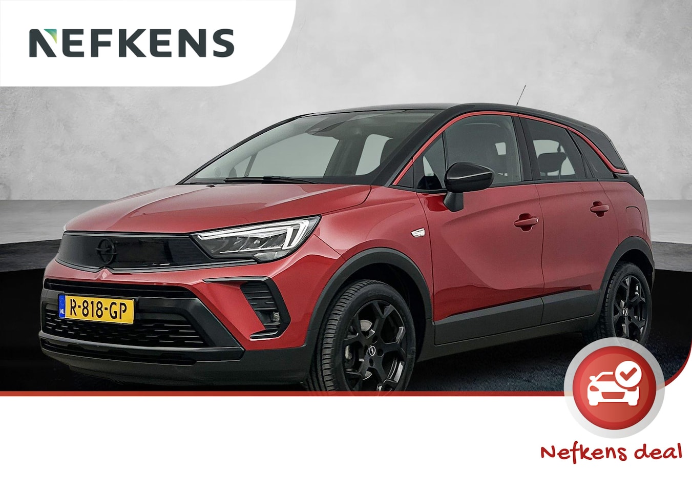 Opel Crossland - 130pk GS Line | 1ste eigenaar | Camera | Dodehoekdetectie | Keyless | Navigatie | 17"LMV | - AutoWereld.nl