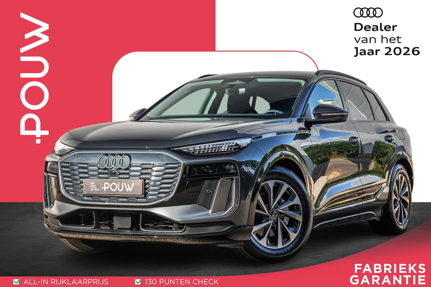 Audi Q6 e-tron - Advanced Edition 306pk Performance 100 kWh | Luchtvering | Elek.Voorstoelen | Keyless | To - AutoWereld.nl