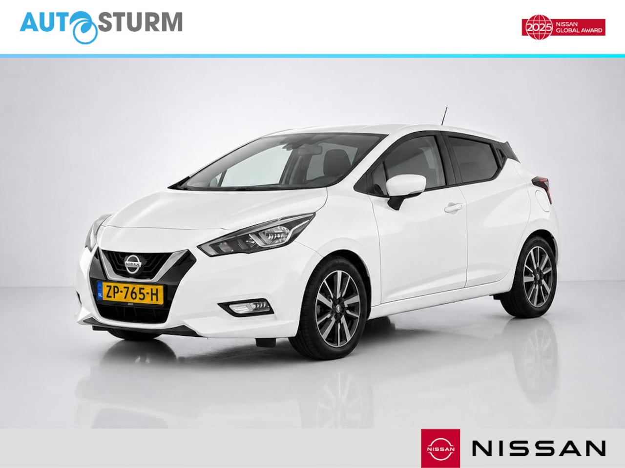 Nissan Micra - 1.0 IG-T Tekna Automaat incl. Trekhaak! - AutoWereld.nl