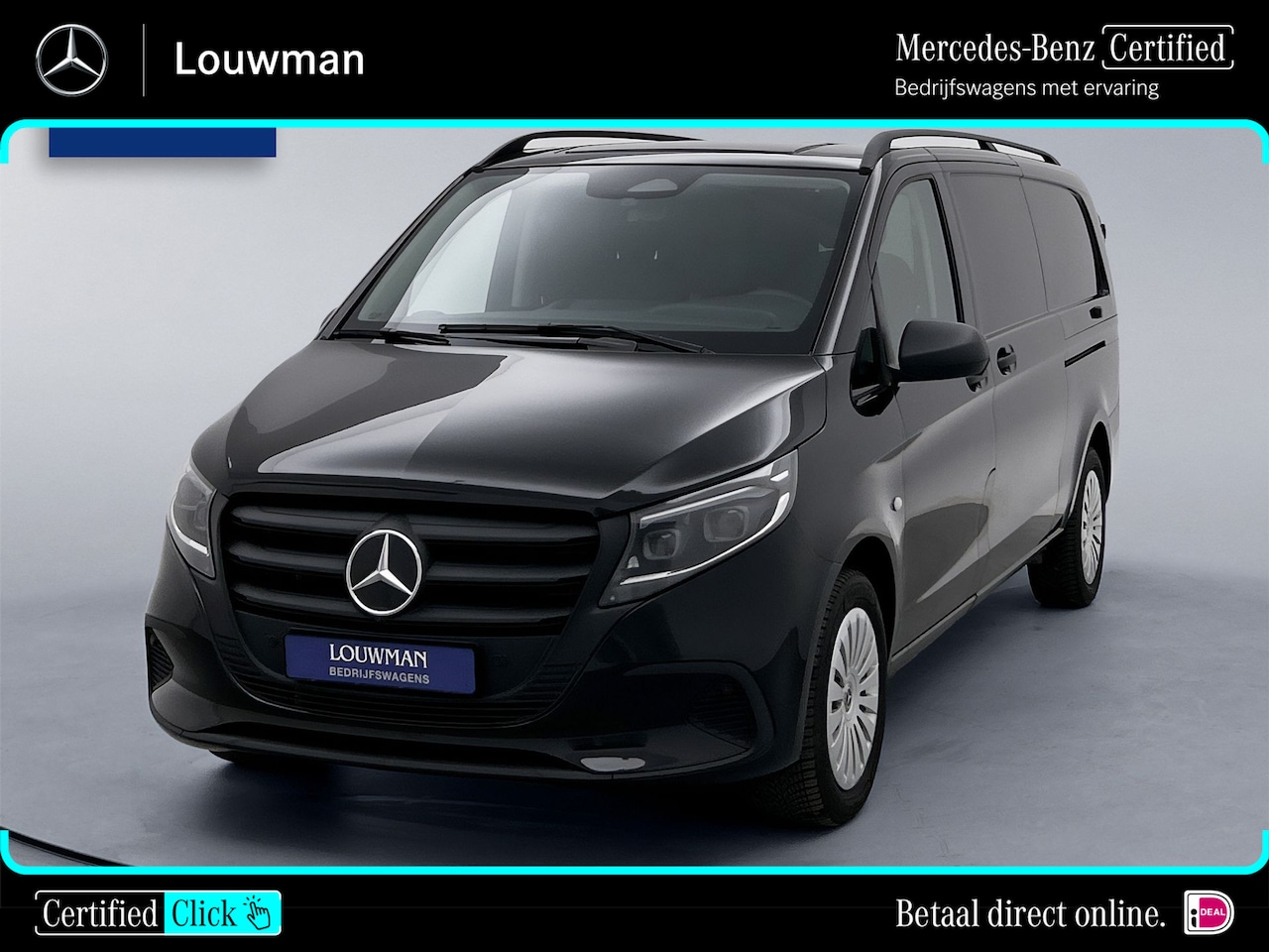 Mercedes-Benz Vito - 119 CDI Extra Lang 2x Schuifdeur Multibeam Led Trekhaak Achteruitrijcamera Betimmering - AutoWereld.nl