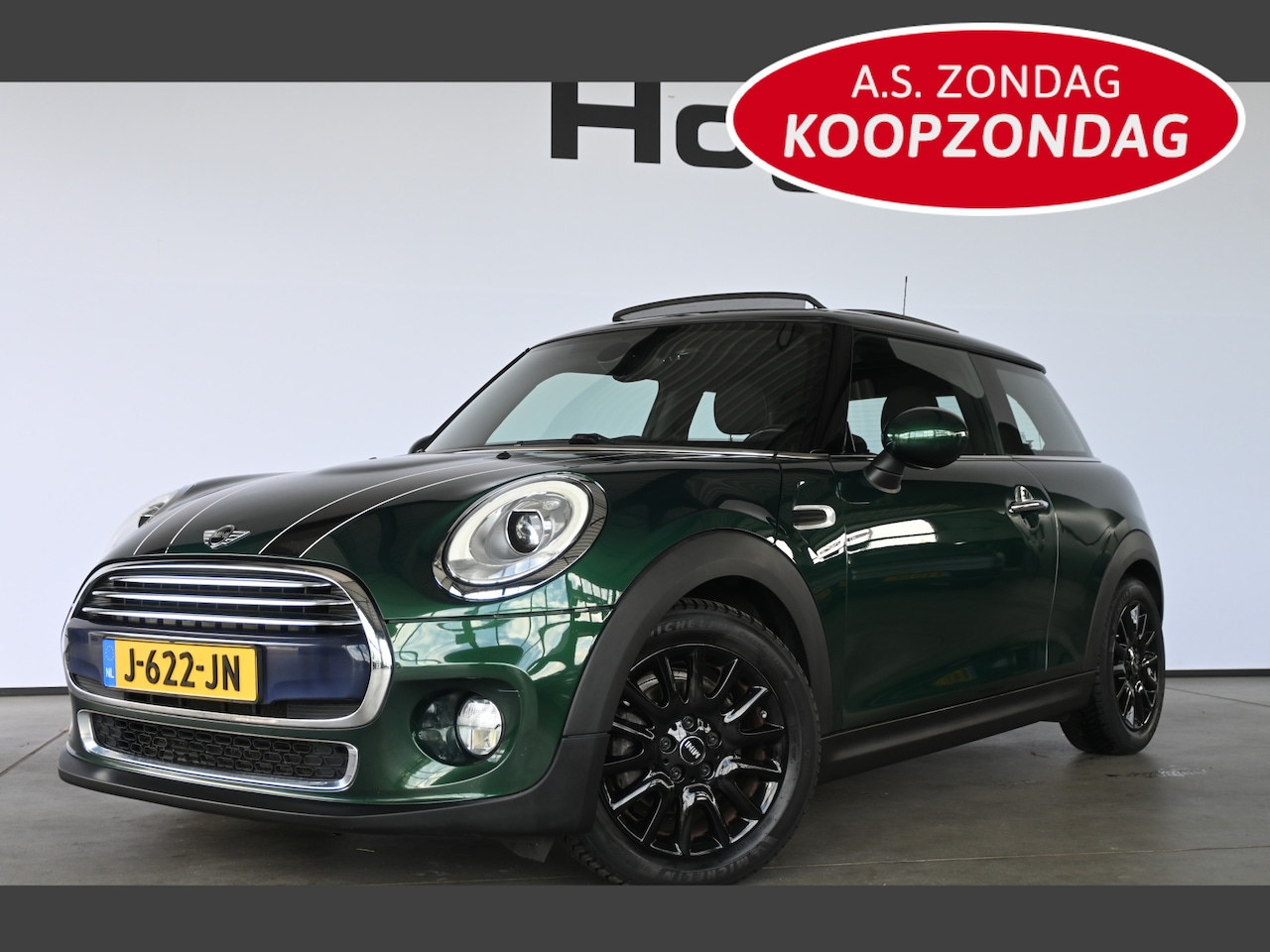 MINI Cooper - Mini 1.5 Pepper Serious Business Automaat Navigatie Led Panoramadak Cruise Clima 100% Onde - AutoWereld.nl