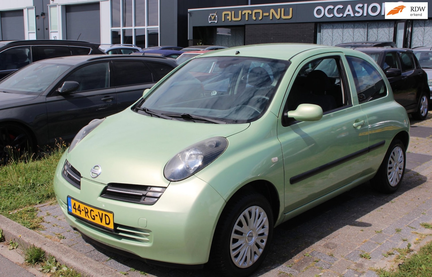Nissan Micra - 1.2 Visia Airco Key-Less Start! Elec. ramen+Spiegels APK 2027 NAP - AutoWereld.nl