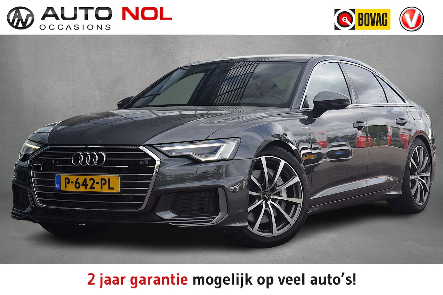 Audi A6 Limousine - 50 TFSI e quattro S edition | 2x S-Line | Pano | Leer | Trekhaak Afneembaar - AutoWereld.nl