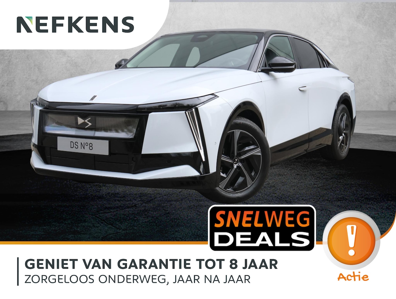 DS No 8 - AWD Long Range Étoile Absolute Comfort 97 kWh | Navigatie | Stoelverwarming en ventilatie - AutoWereld.nl
