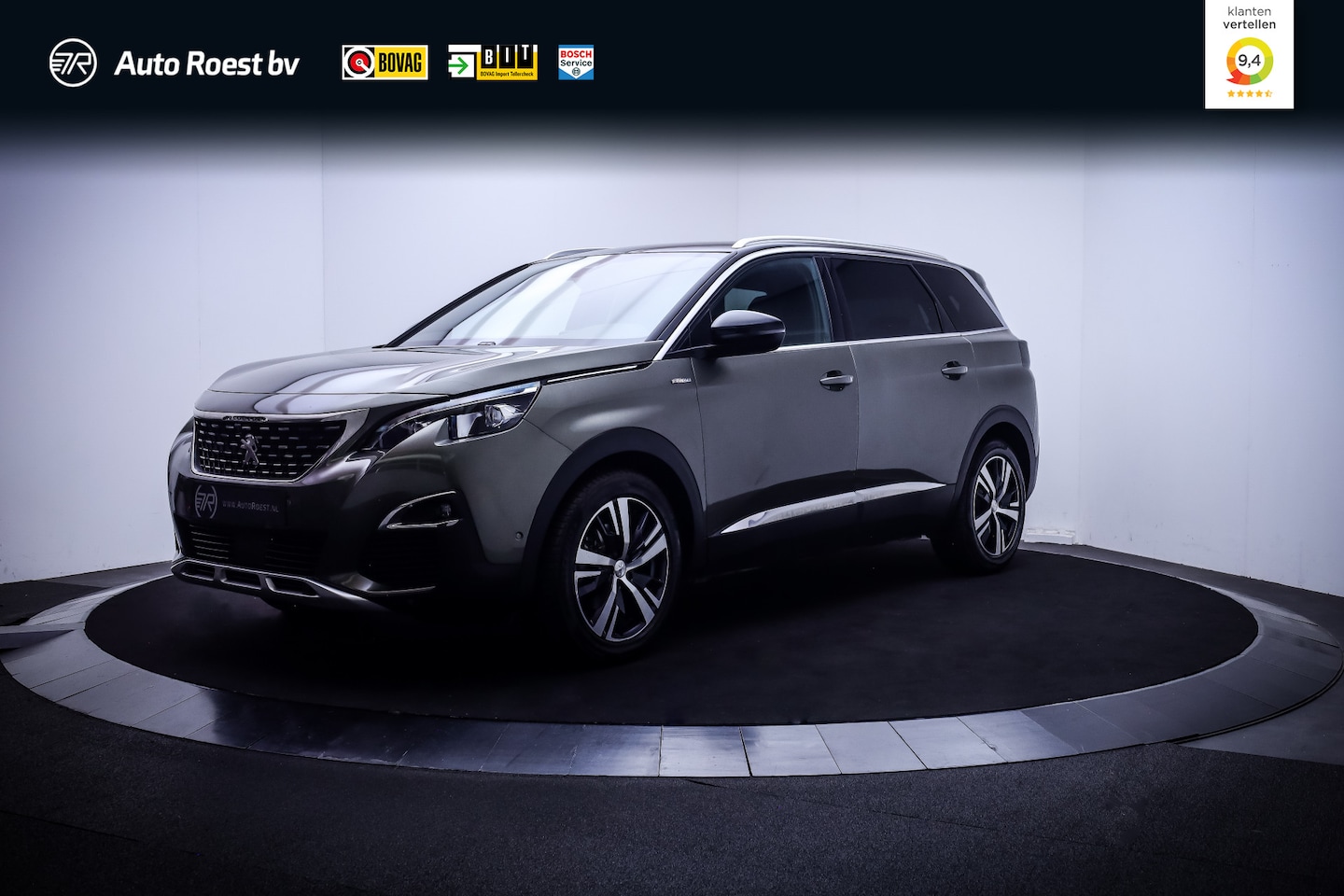 Peugeot 5008 - 1.6T 180pk Aut. 7p GT-Line FULL LED | 360 CAM | ACC | NAVI | CARPLAY | DAB | BLINDSPOT | L - AutoWereld.nl