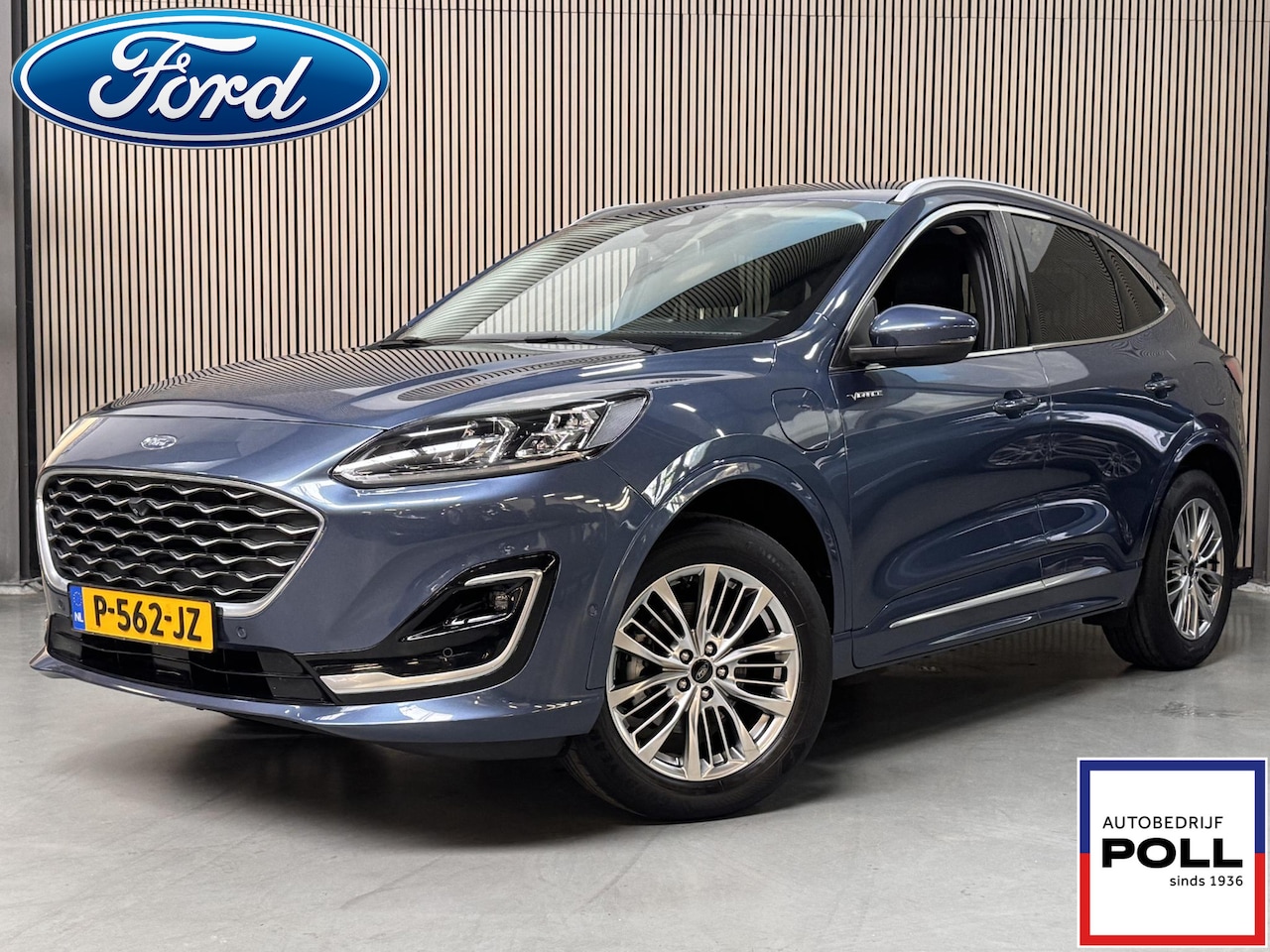 Ford Kuga - 2.5 PHEV Vignale Trekhaak Winterpack Adaptive Cruise Camera - AutoWereld.nl