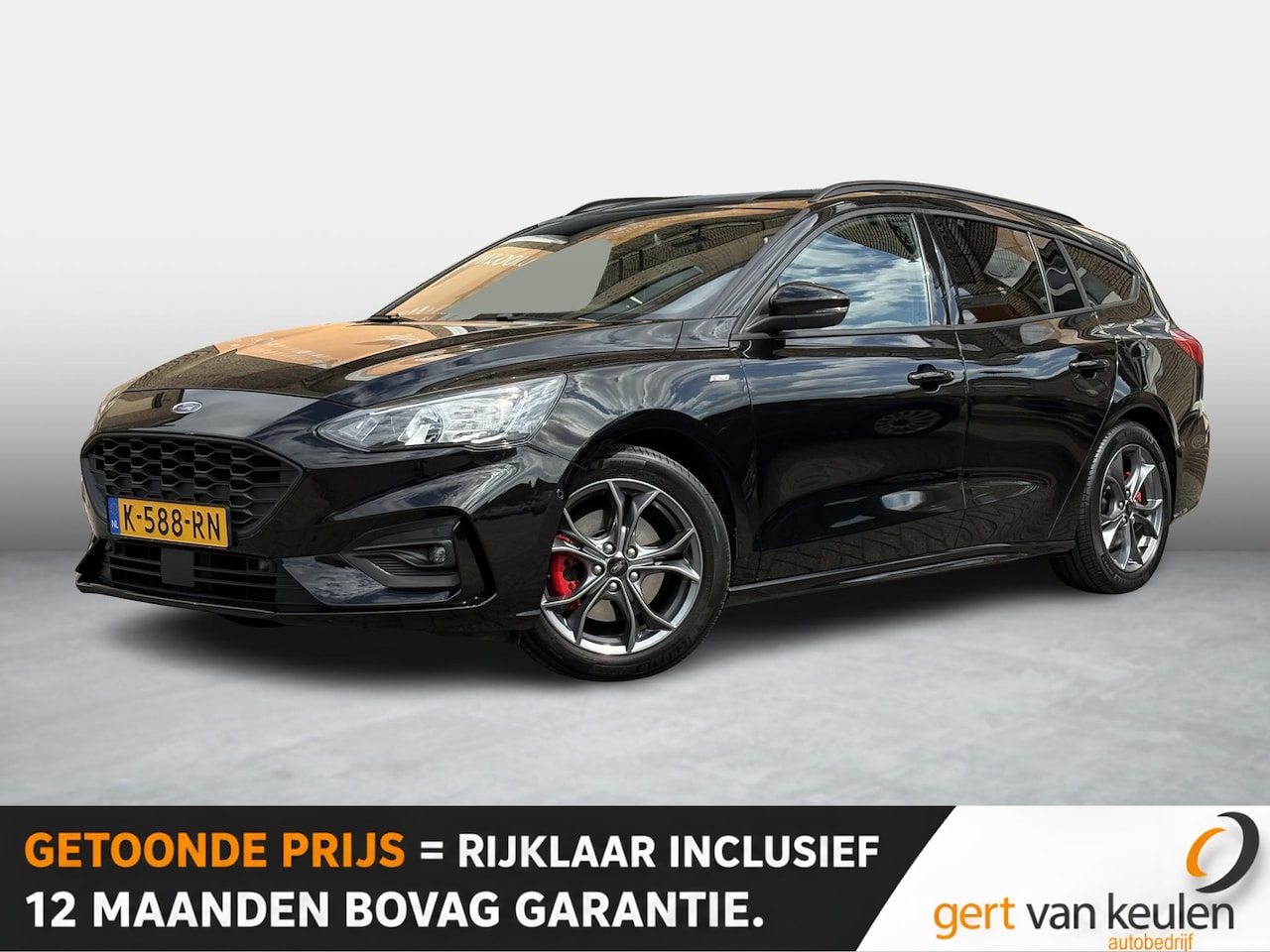 Ford Focus Wagon - 1.0 EcoBoost Hybrid ST Line X Business 155PK/ NL-AUTO/1E EIG./CAMERA/CARPLAY - AutoWereld.nl