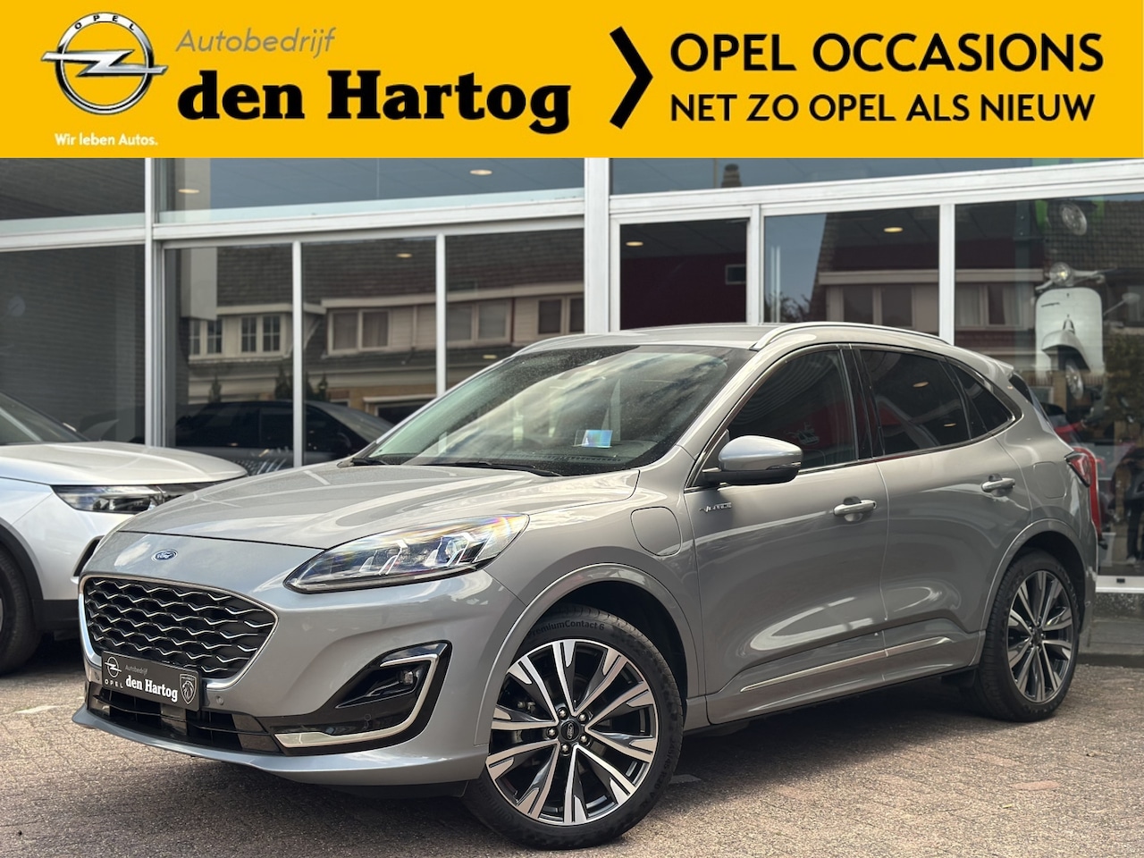Ford Kuga - 2.5 PHEV Vignale Elec Trekhaak/Navi/Camera/Stoel+stuur+voorruit verwarming. - AutoWereld.nl