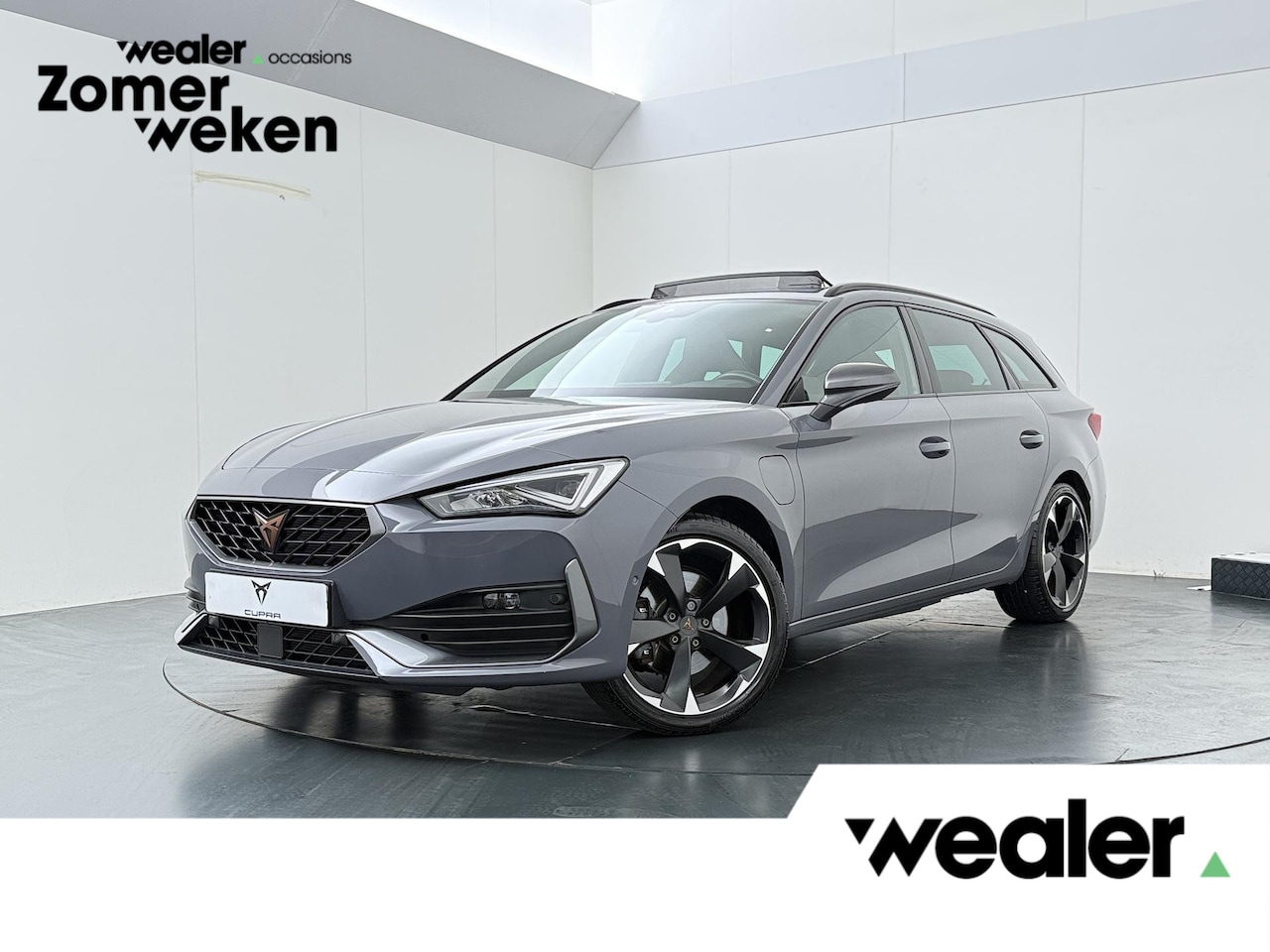 CUPRA Leon Sportstourer - 1.4 e-Hybrid Business | 204 PK | SoH 100% | Adaptive Cruise Control | Panoramadak | Achter - AutoWereld.nl