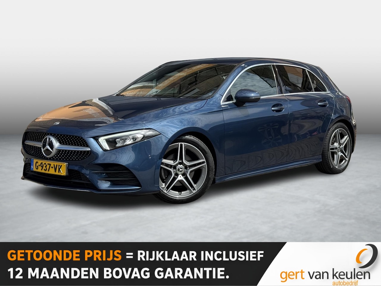 Mercedes-Benz A-klasse - 180 AUTOMAAT AMG LINE SPORTSTOELEN/CARPLAY/LED/CAMERA/TREKHAAK/NL-AUTO/60.000 KM! - AutoWereld.nl