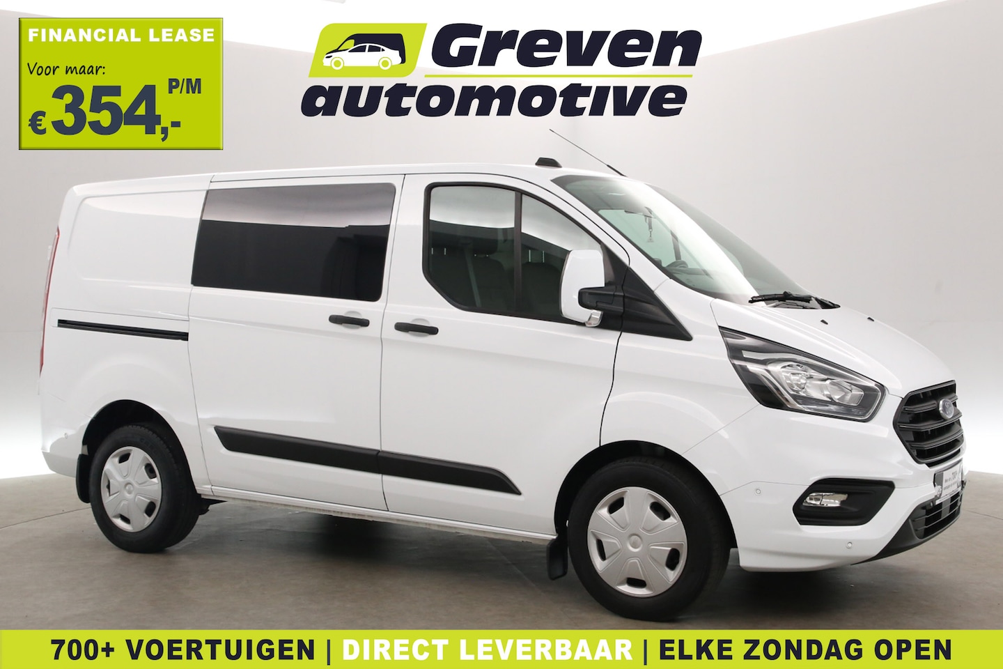 Ford Transit Custom - L1H1 PHEV | Airco | Cruise | 3 Zits | Camera | Carplay | Parkeersens. - AutoWereld.nl