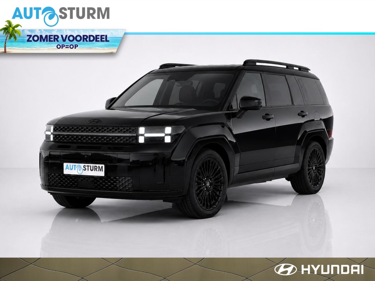 Hyundai Santa Fe - 1.6 T-GDI PHEV Black Line 4WD 7p. 1.6 T-GDI PHEV Black Line 4WD 7p - AutoWereld.nl