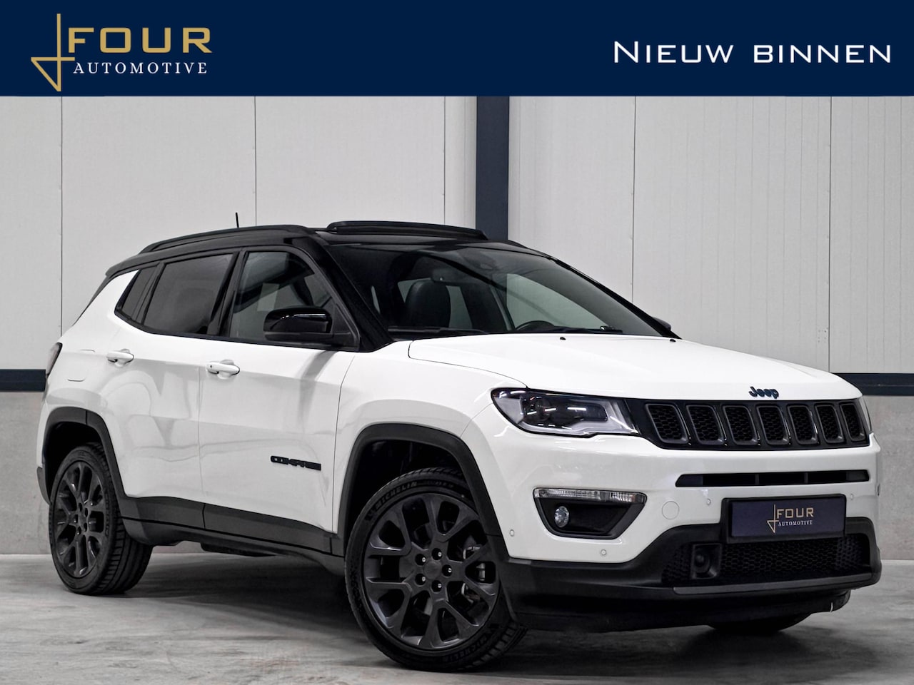 Jeep Compass - 4xe 240 PHEV S | Trekhaak | Panoramadak | Alpine Sound | Leer | Memory | - AutoWereld.nl
