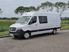 Mercedes-Benz Sprinter - 317 L3H2, dubbele cabine, automaat, airco, LED, mbux, navi, camera, trekhaak