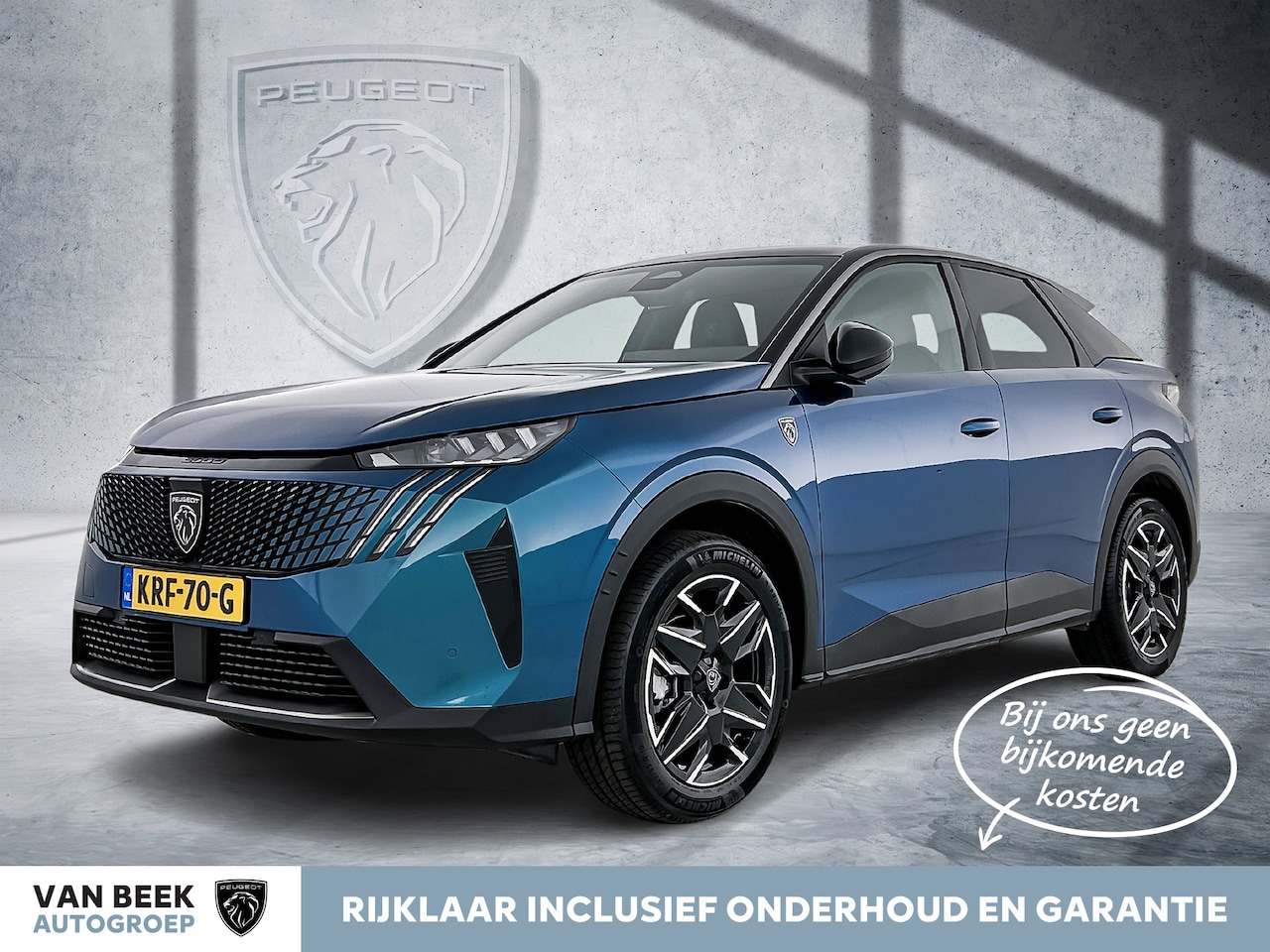 Peugeot 3008 - Hybrid 145pk Automaat GT | Rijklaar | Trekhaak | Elektrische achterklep | - AutoWereld.nl