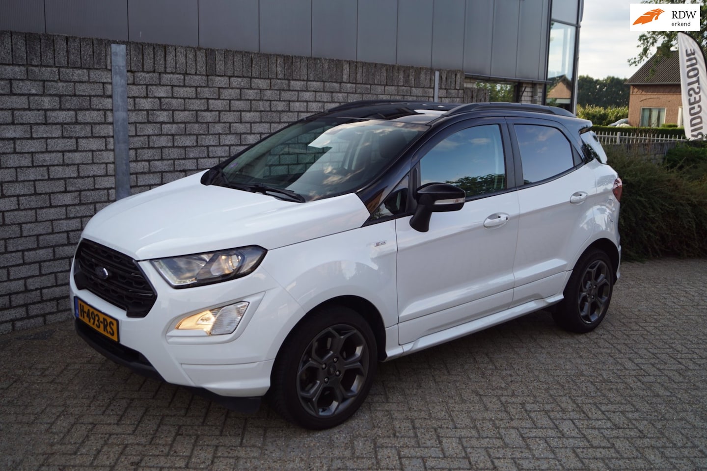 Ford EcoSport - 1.0 EcoBoost ST-Line Navi Leder/Alcantara Sportst Stoel/Stuur Verw Clima Cruise LED Kopl A - AutoWereld.nl