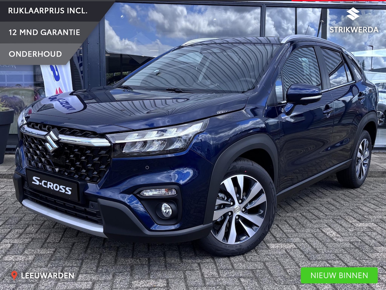 Suzuki S-Cross - 1.4 Boosterjet Style Smart Hybrid Leder/360camera/Navi - AutoWereld.nl