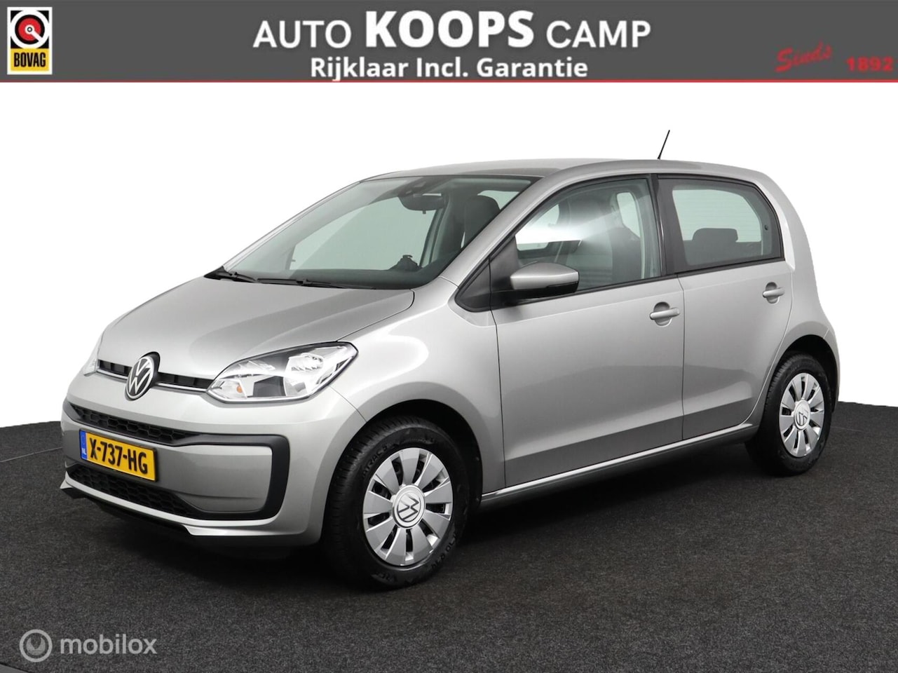 Volkswagen Up! - 1.0 | 5 Deurs | Elek. ramen | Airco | Bluetooth | Dealerstaat | - AutoWereld.nl