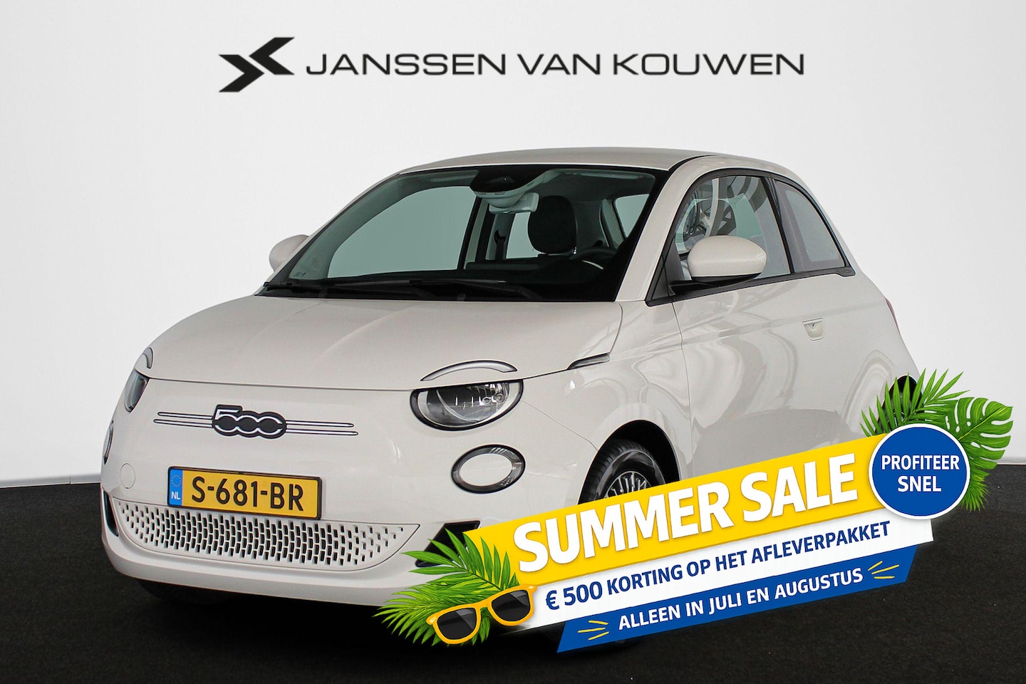 Fiat 500e - Icon 42 kWh Apple CarPlay Climate Control Navi 16" - AutoWereld.nl
